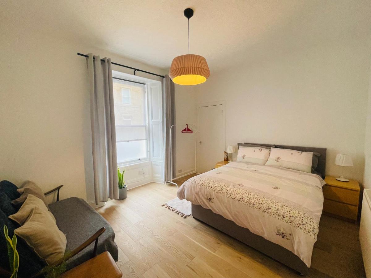 Ground Floor 1 Bedroom Flat In The City Centre Edinburg Exteriör bild